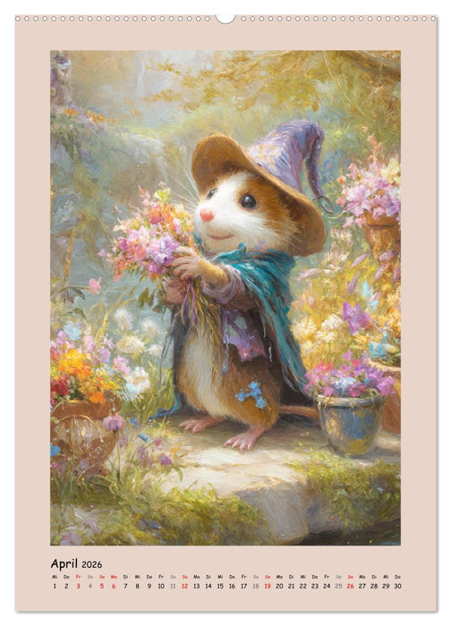 Mäusezauber. Im Reich der kleinen Wunder (CALVENDO Wandkalender 2026)