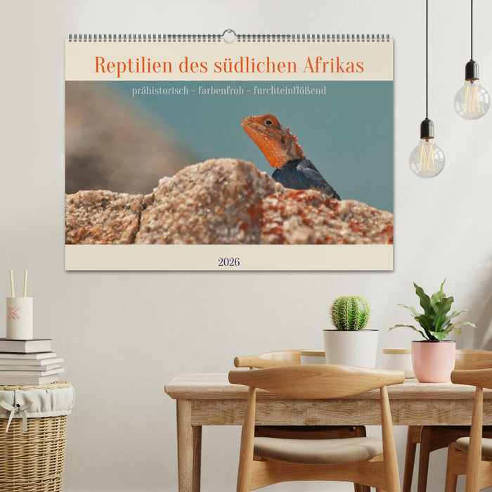 Reptilien des südlichen Afrikas (CALVENDO Wandkalender 2026)