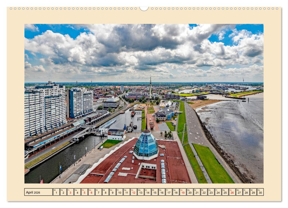 Norddeutsches Meerleuchten (CALVENDO Wandkalender 2026)