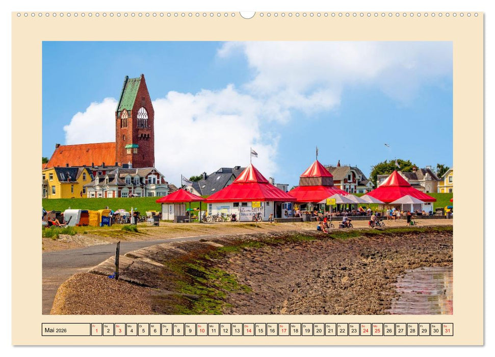 Norddeutsches Meerleuchten (CALVENDO Wandkalender 2026)