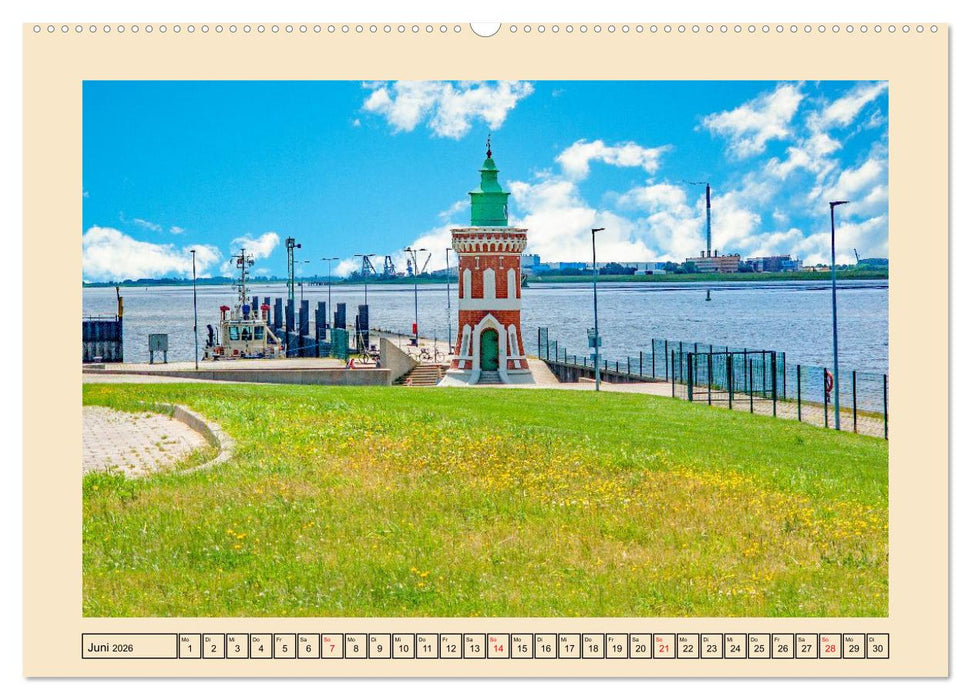 Norddeutsches Meerleuchten (CALVENDO Wandkalender 2026)