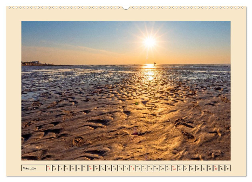 Norddeutsches Meerleuchten (CALVENDO Premium Wandkalender 2026)
