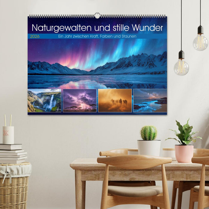 Naturgewalten und stille Wunder (CALVENDO Wandkalender 2026)