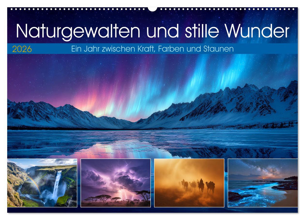 Naturgewalten und stille Wunder (CALVENDO Wandkalender 2026)