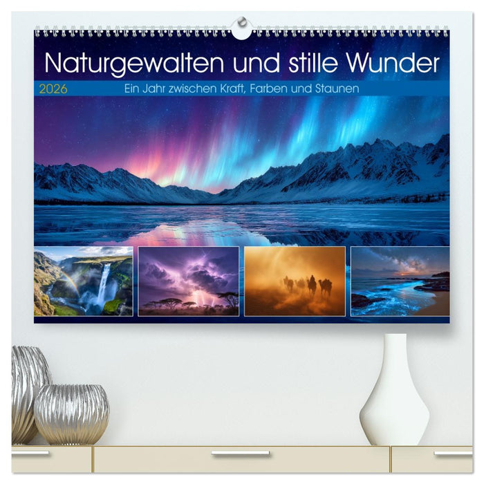 Naturgewalten und stille Wunder (CALVENDO Premium Wandkalender 2026)