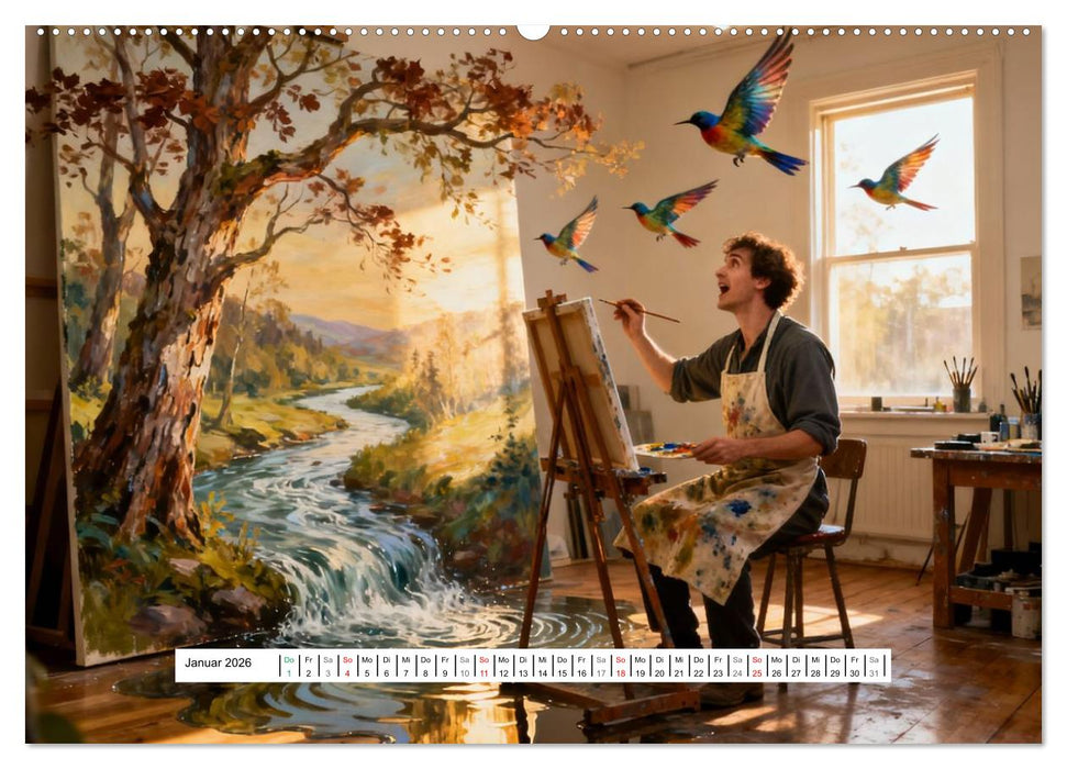 Ist das Kunst oder kann das weg? (CALVENDO Premium Wandkalender 2026)