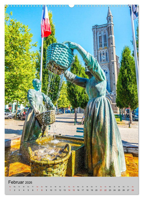 Reiseziele in der Bretagne (CALVENDO Wandkalender 2026)