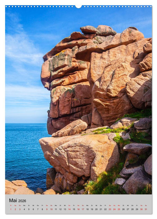 Reiseziele in der Bretagne (CALVENDO Premium Wandkalender 2026)