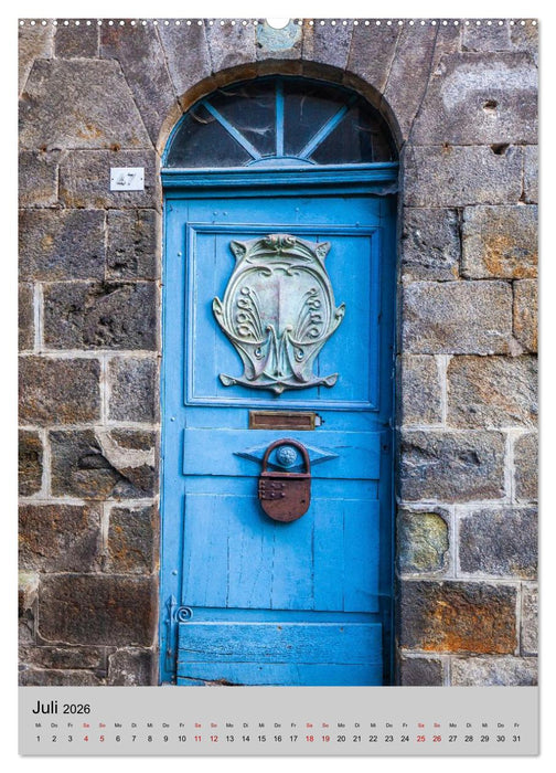 Reiseziele in der Bretagne (CALVENDO Premium Wandkalender 2026)