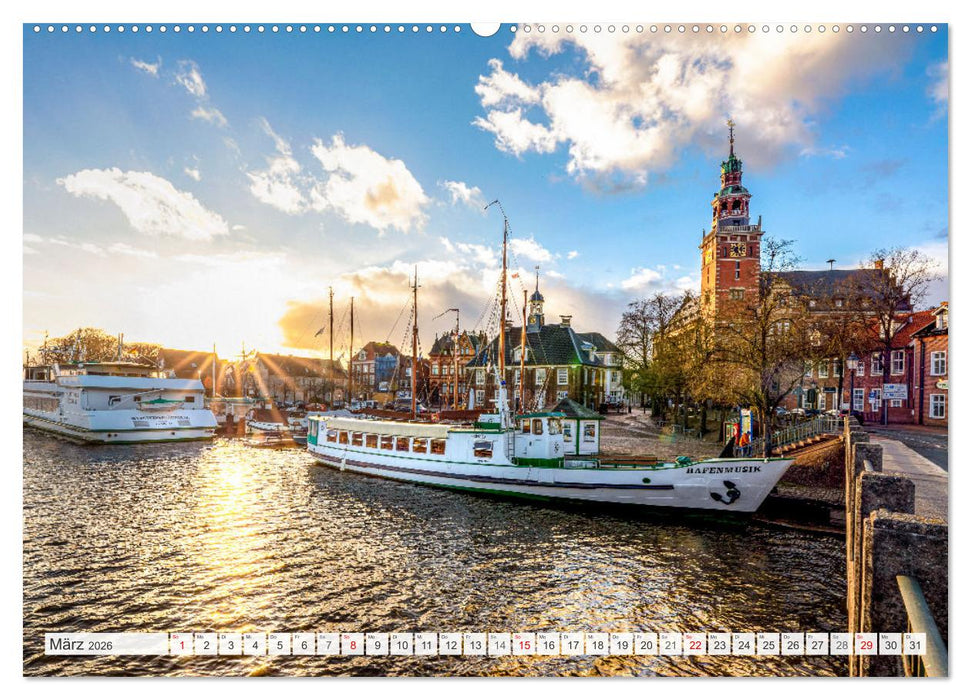 OSTFRIESLAND Wundervolle Halbinsel am Wattenmeer (CALVENDO Wandkalender 2026)