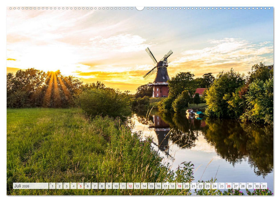 OSTFRIESLAND Wundervolle Halbinsel am Wattenmeer (CALVENDO Premium Wandkalender 2026)