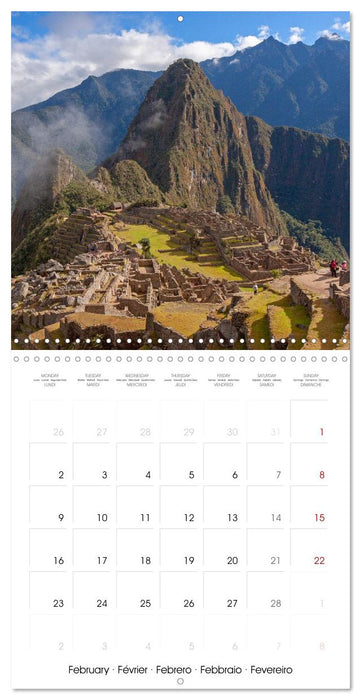Peru - Lima - Andes - Amazon Basin (CALVENDO Monthly Calendar 2026)