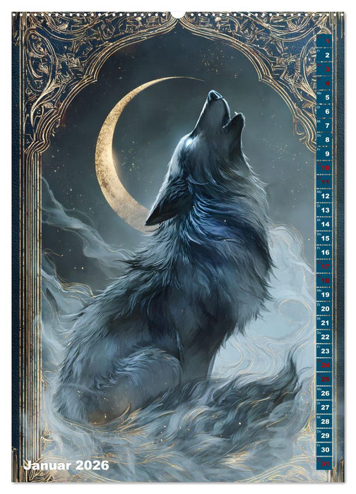 Umbrae Libri (CALVENDO Premium Wandkalender 2026)