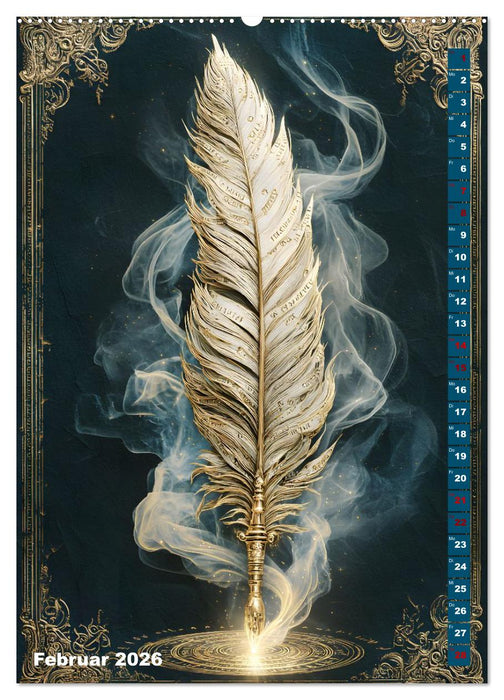 Umbrae Libri (CALVENDO Premium Wandkalender 2026)