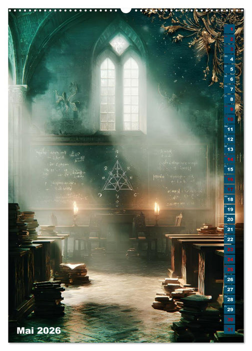 Umbrae Libri (CALVENDO Premium Wandkalender 2026)