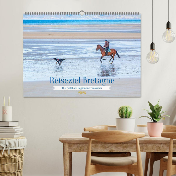 Reiseziel Bretagne (CALVENDO Wandkalender 2026)