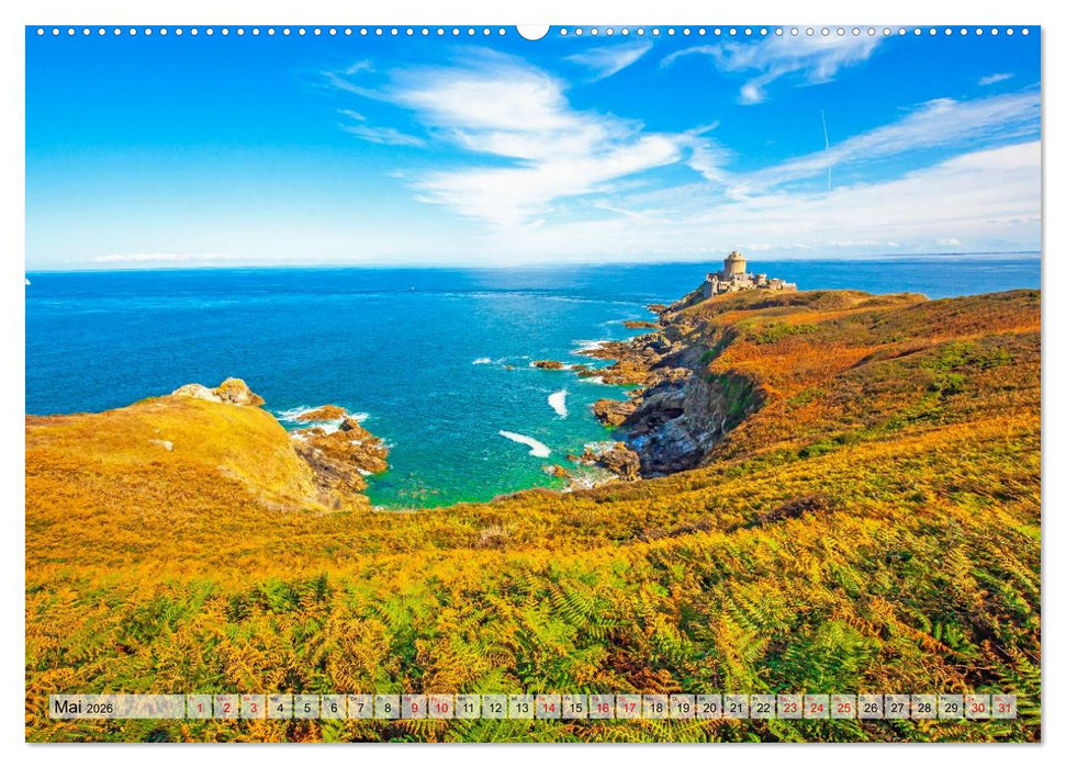 Reiseziel Bretagne (CALVENDO Wandkalender 2026)