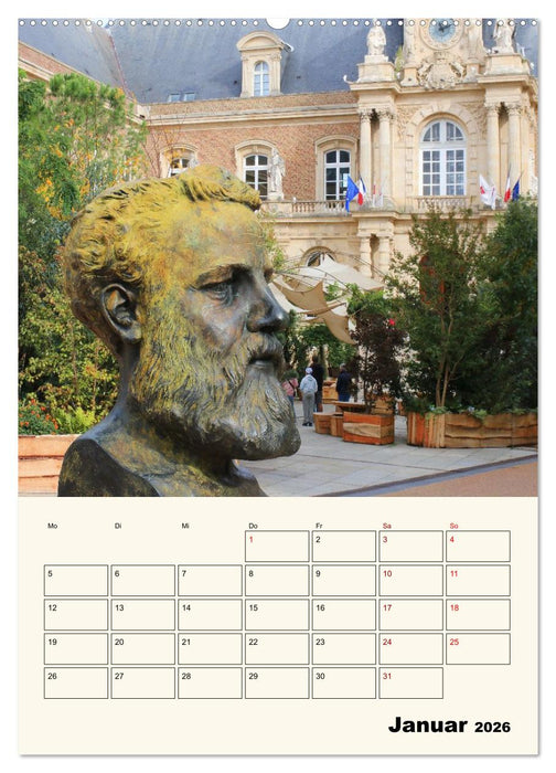 Amiens - Malerische, geschichtsträchtige Stadt (CALVENDO Premium Wandkalender 2026)