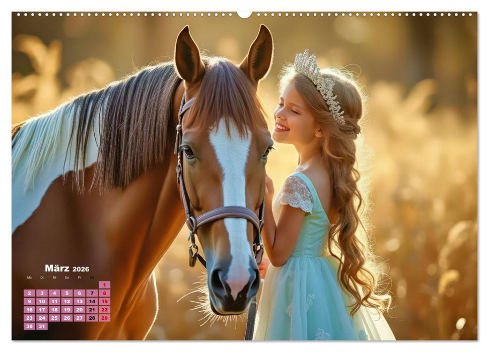 Kleine Königstöchter (CALVENDO Wandkalender 2026)