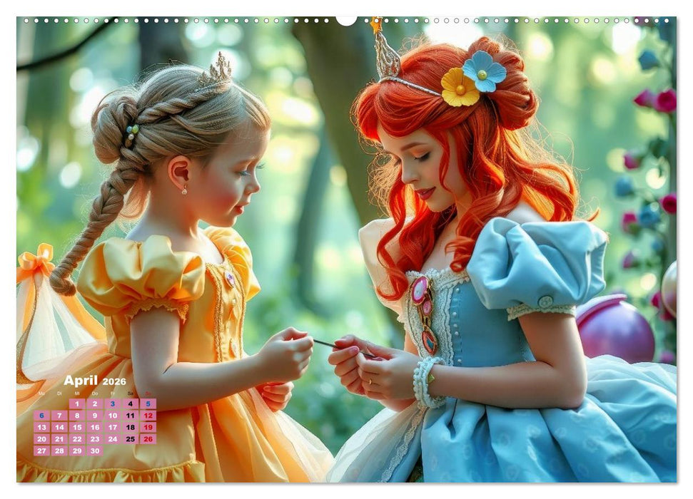 Kleine Königstöchter (CALVENDO Wandkalender 2026)
