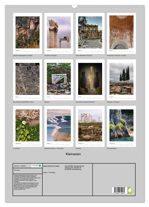 Kleinasien (CALVENDO Wandkalender 2026)