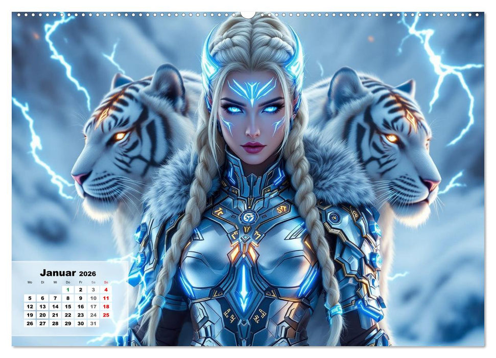 Wilde Seelen (CALVENDO Wandkalender 2026)