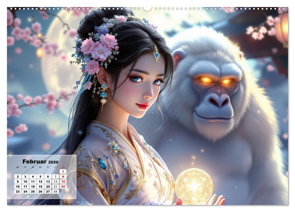 Wilde Seelen (CALVENDO Wandkalender 2026)