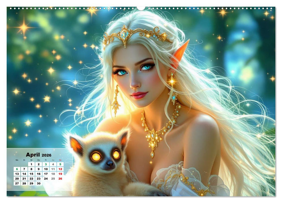 Wilde Seelen (CALVENDO Wandkalender 2026)