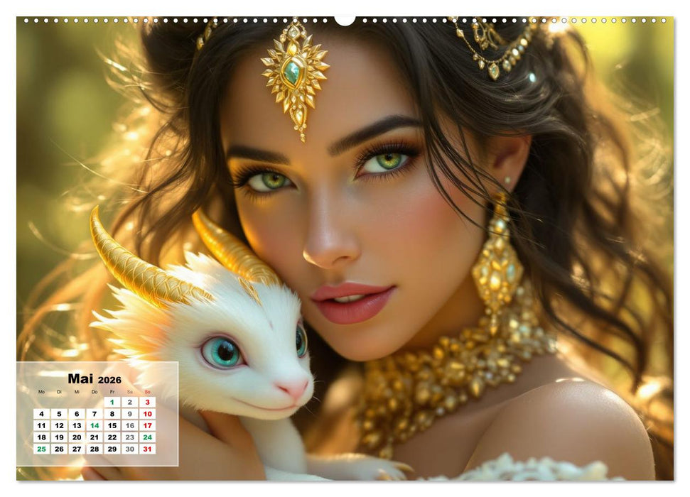 Wilde Seelen (CALVENDO Wandkalender 2026)