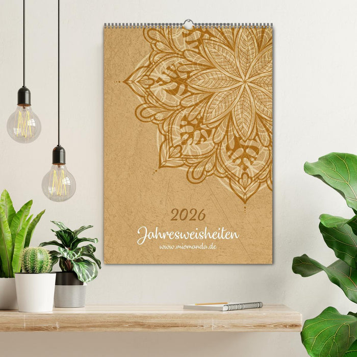 Jahresweisheiten (CALVENDO Wandkalender 2026)