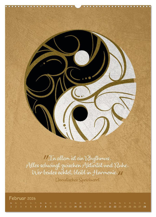 Jahresweisheiten (CALVENDO Wandkalender 2026)