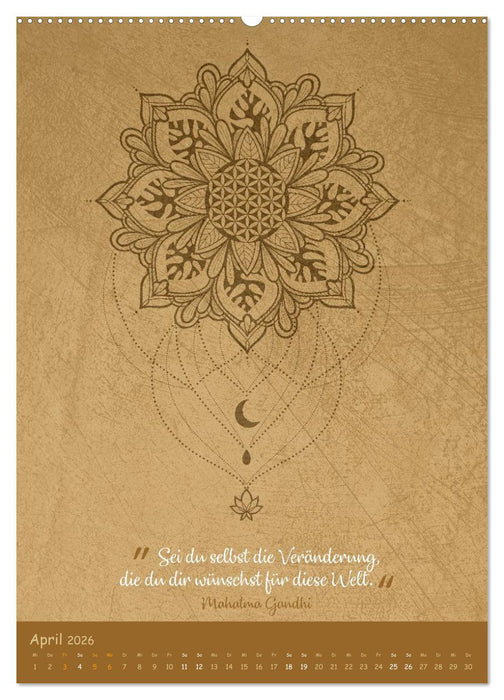 Jahresweisheiten (CALVENDO Wandkalender 2026)