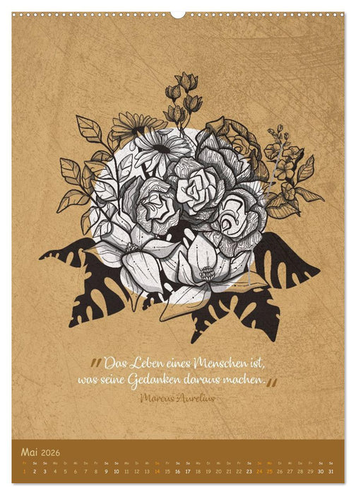 Jahresweisheiten (CALVENDO Wandkalender 2026)