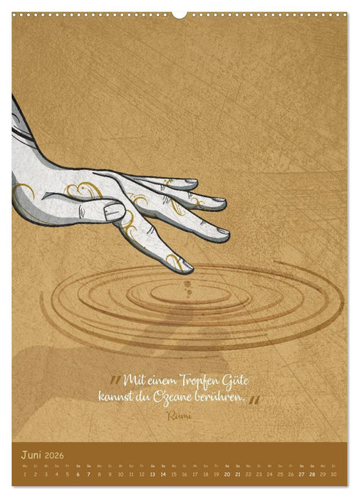 Jahresweisheiten (CALVENDO Wandkalender 2026)