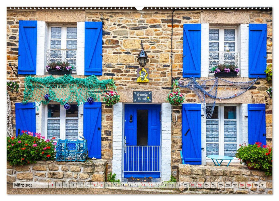 Reiseziel Bretagne (CALVENDO Premium Wandkalender 2026)
