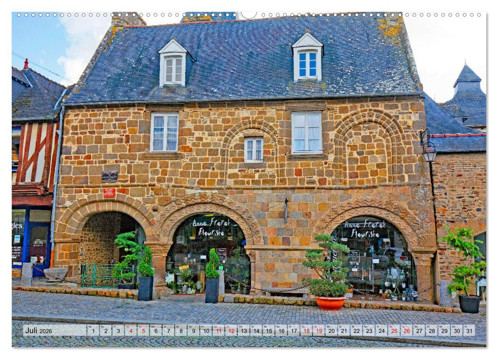 Reiseziel Bretagne (CALVENDO Premium Wandkalender 2026)