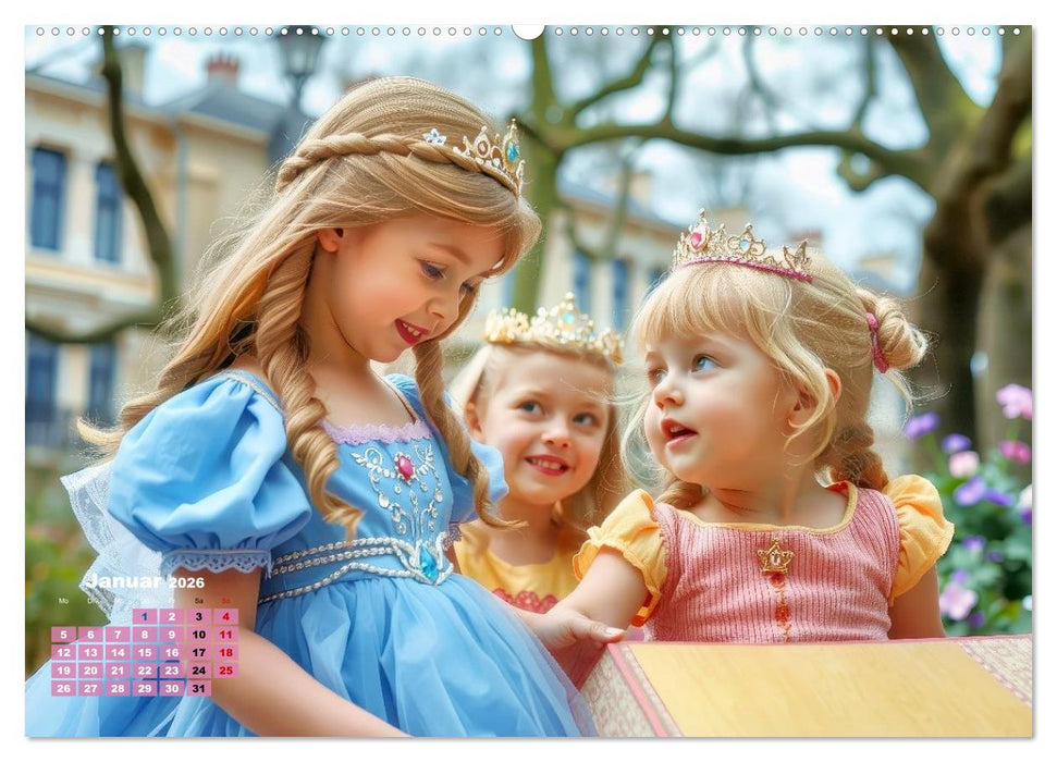 Kleine Königstöchter (CALVENDO Premium Wandkalender 2026)