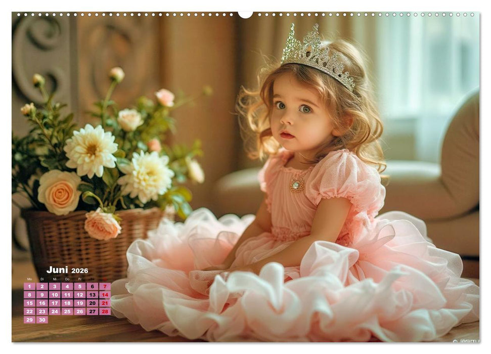 Kleine Königstöchter (CALVENDO Premium Wandkalender 2026)