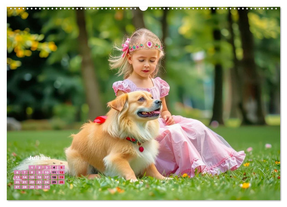 Kleine Königstöchter (CALVENDO Premium Wandkalender 2026)