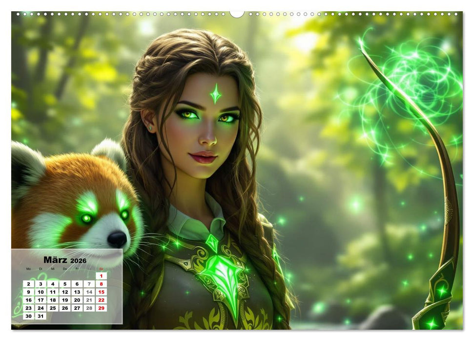 Wilde Seelen (CALVENDO Premium Wandkalender 2026)