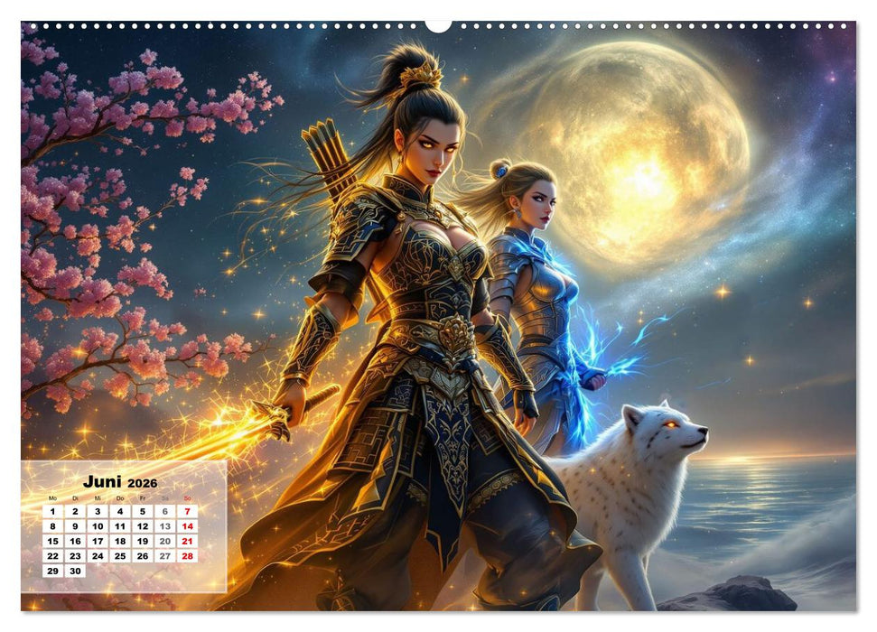 Wilde Seelen (CALVENDO Premium Wandkalender 2026)