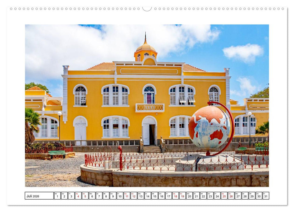 Mindelo - malerisches Reiseziel (CALVENDO Premium Wandkalender 2026)