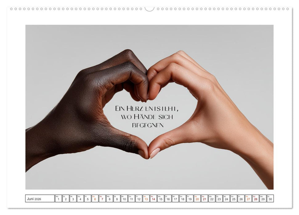 Zeit für Dankbarkeit - Pflege mit Herz (CALVENDO Premium Wandkalender 2026)