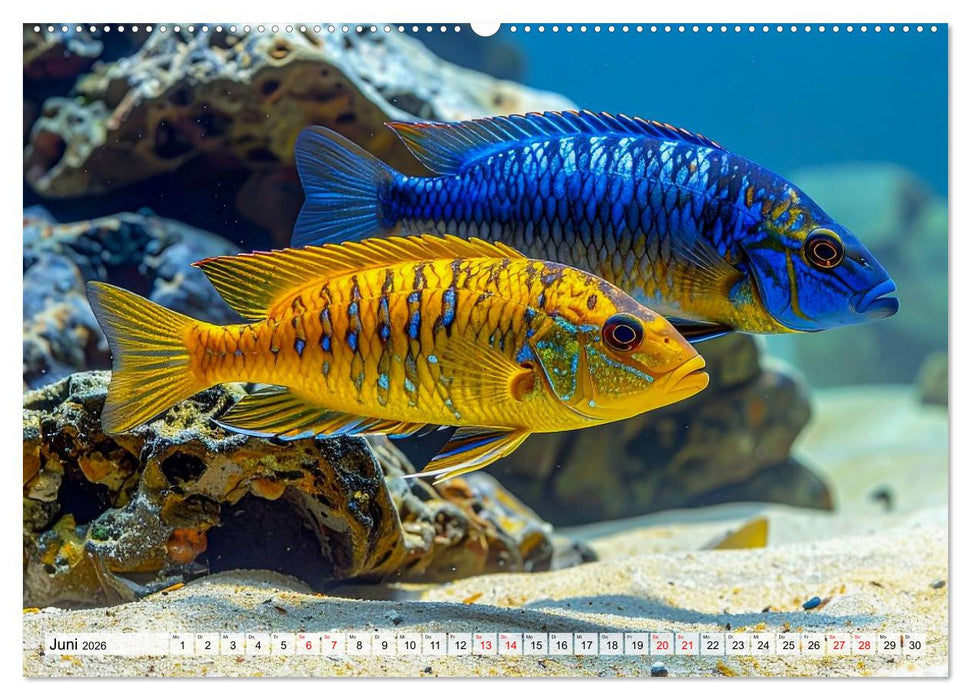 Amazonaslichter. Farben der Tiefe (CALVENDO Premium Wandkalender 2026)