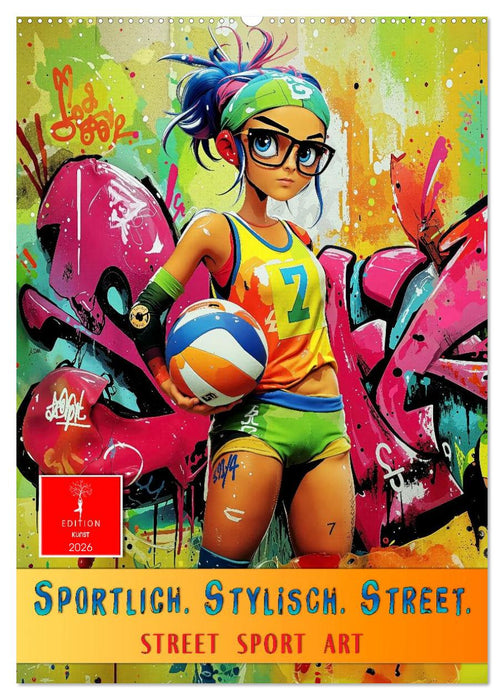 Sportlich. Stylisch. Street. (CALVENDO Wandkalender 2026)