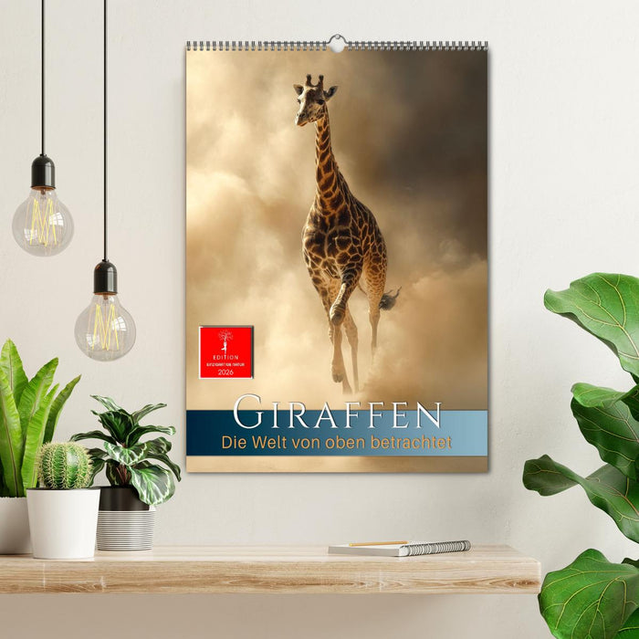 Giraffen - die Welt von oben betrachtet (CALVENDO Wandkalender 2026)