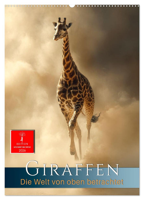 Giraffen - die Welt von oben betrachtet (CALVENDO Wandkalender 2026)