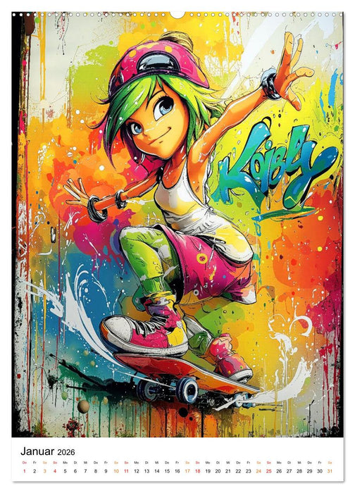 Sportlich. Stylisch. Street. (CALVENDO Premium Wandkalender 2026)