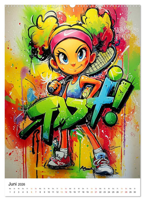 Sportlich. Stylisch. Street. (CALVENDO Premium Wandkalender 2026)