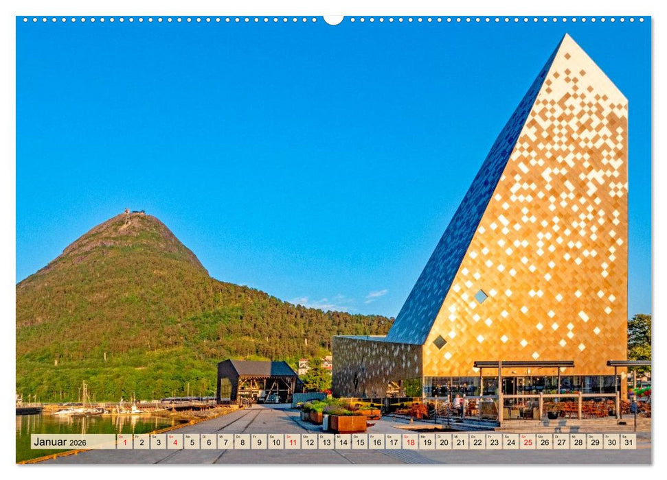 Königsroute Norwegens (CALVENDO Wandkalender 2026)